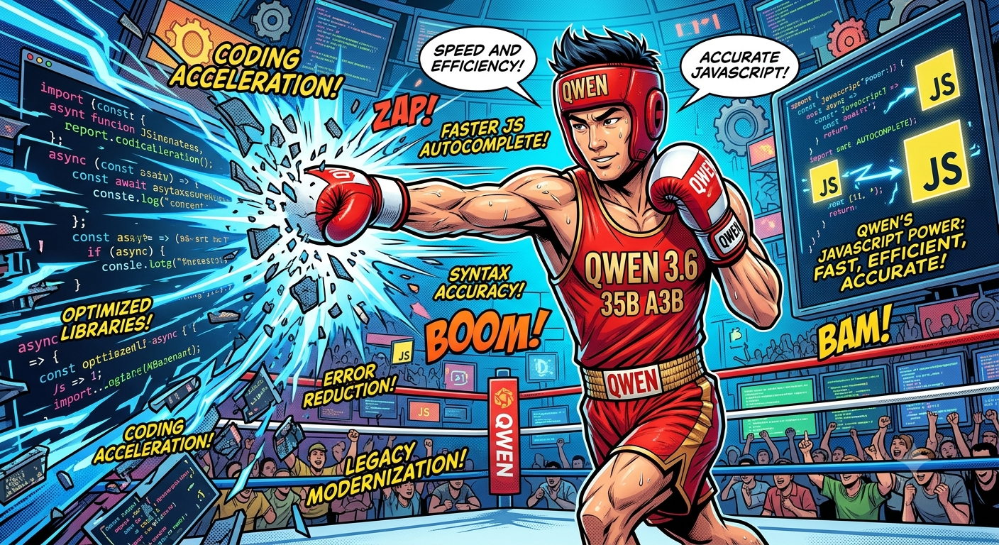 Keep your AI agent’s data flow fully local with Qwen 3.6 35B A3B and JavaScript