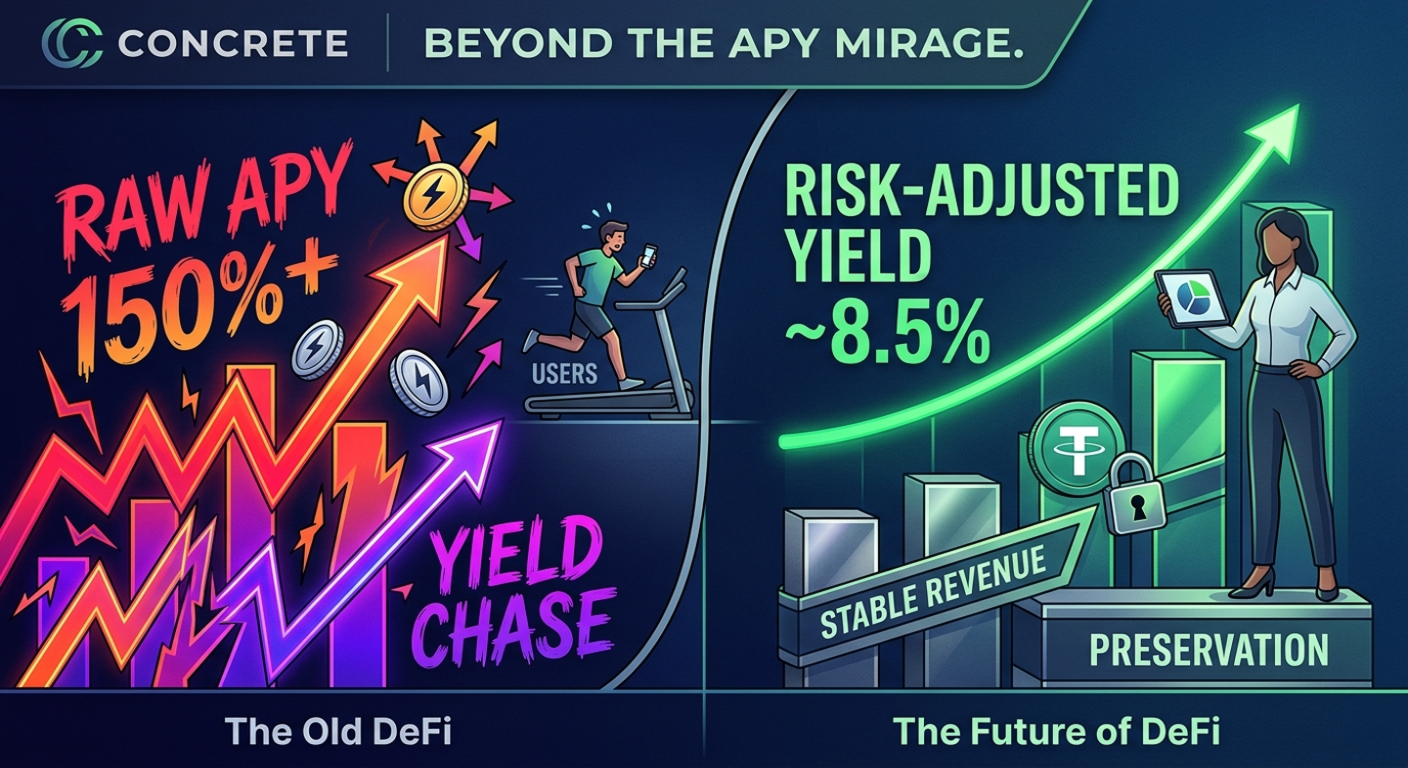 Beyond the APY Mirage: Why Risk-Adjusted Yield is the New North Star for DeFi
