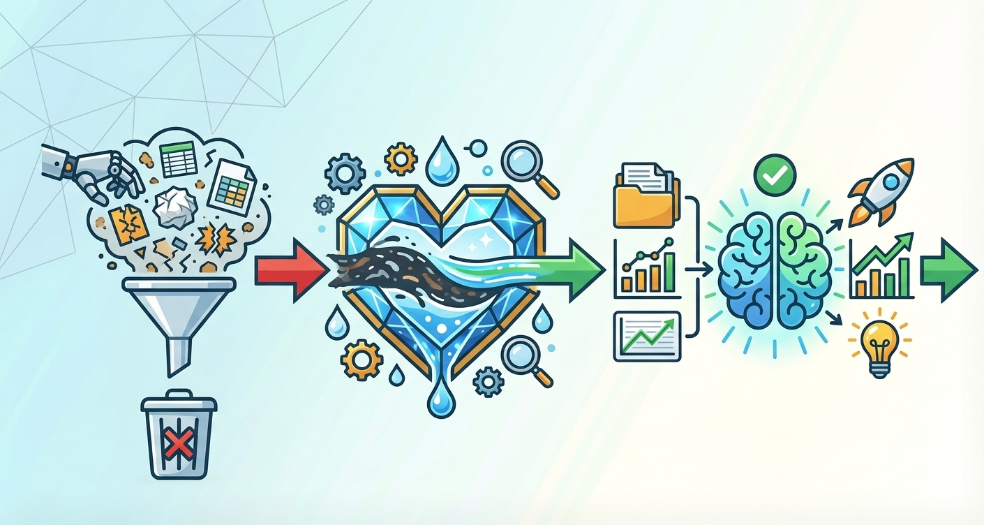 Garbage In, Hallucinations Out: Why Data Sanitization is the Heart of AI Architecture