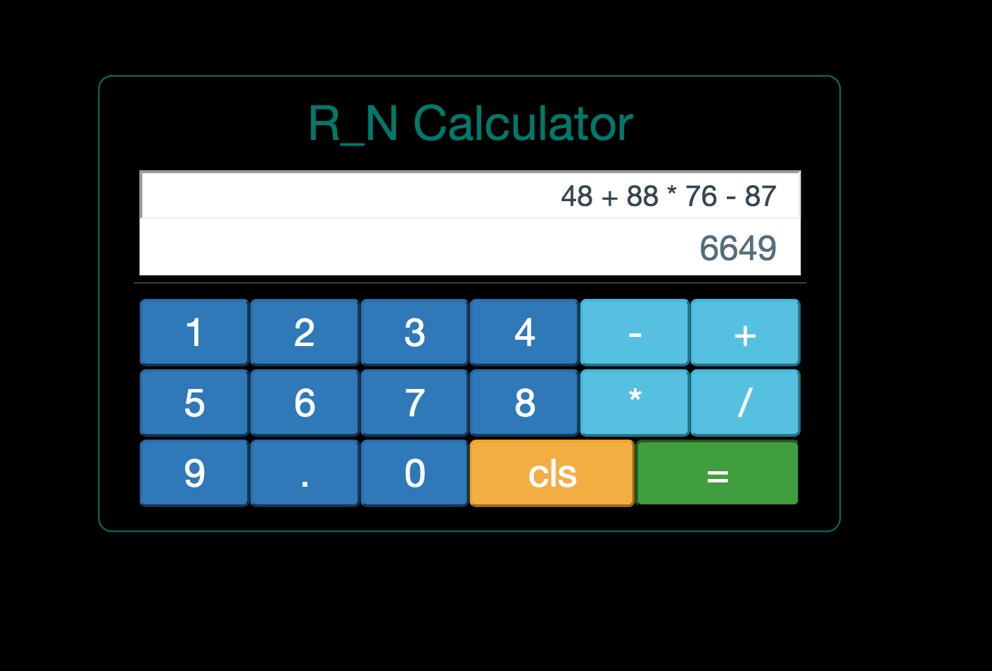 calculator simple