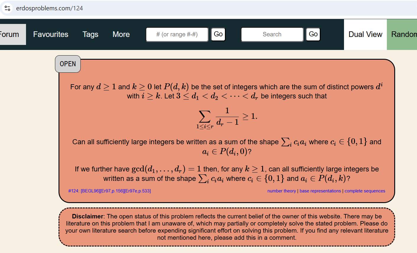 Harmonics Proves a Tough Mathematics Problem.