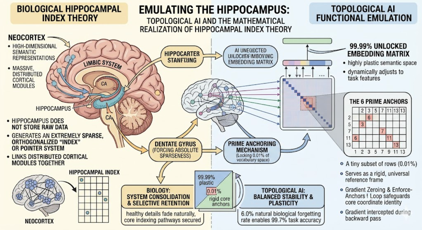 Emulating the Hippocampus: Topological AI and the Mathematical Realization of Hippocampal Index…