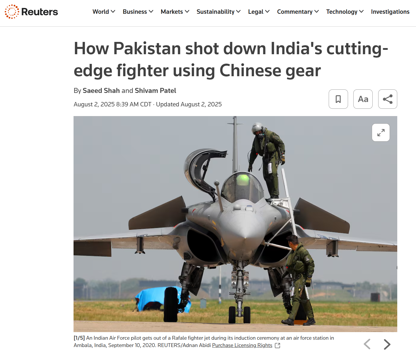 Revisiting Claims re the Indo-Pak War of May 2025 Revisiting Claims re the Indo-Pak War of May 2025