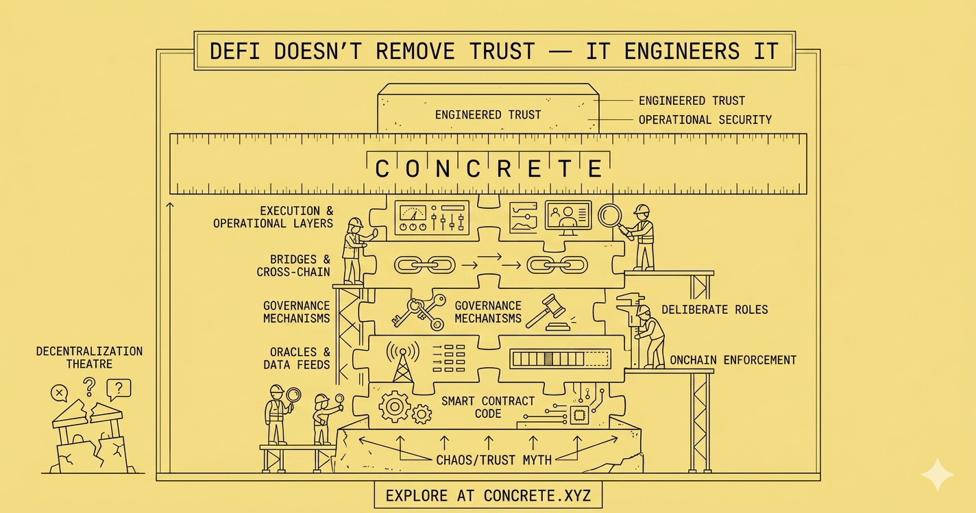 DeFi Doesn’t Remove Trust — It Engineers It