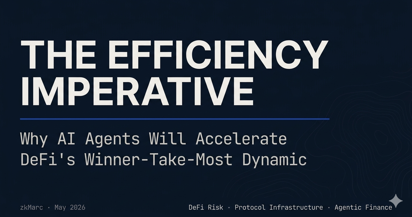 The Efficiency Imperative: Why AI Agents Will Accelerate DeFi’s Winner-Take-Most Dynamic