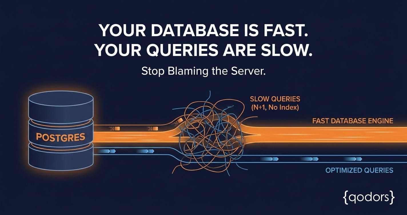 Your Database Is Fast. Your Queries Are Slow.