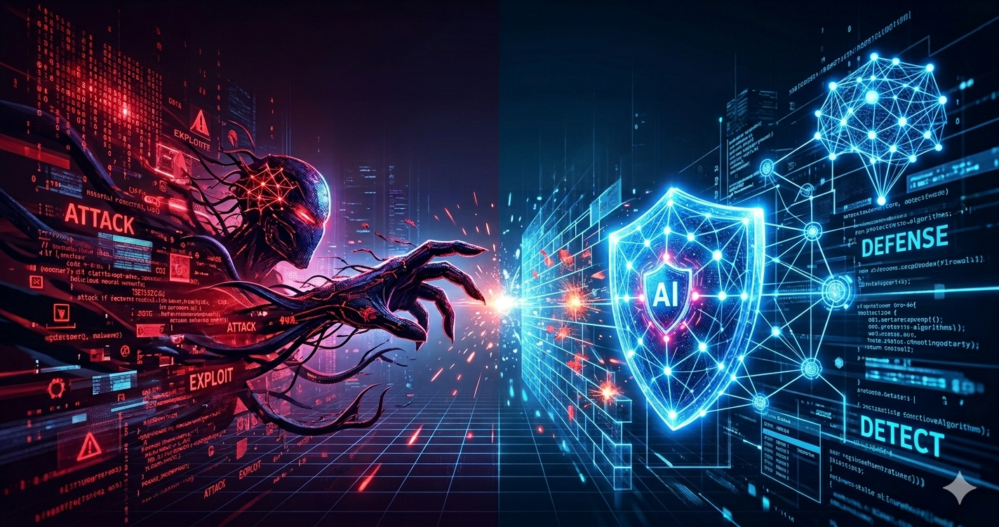 AI-Powered Cyber Attacks vs AI-Driven Defense
