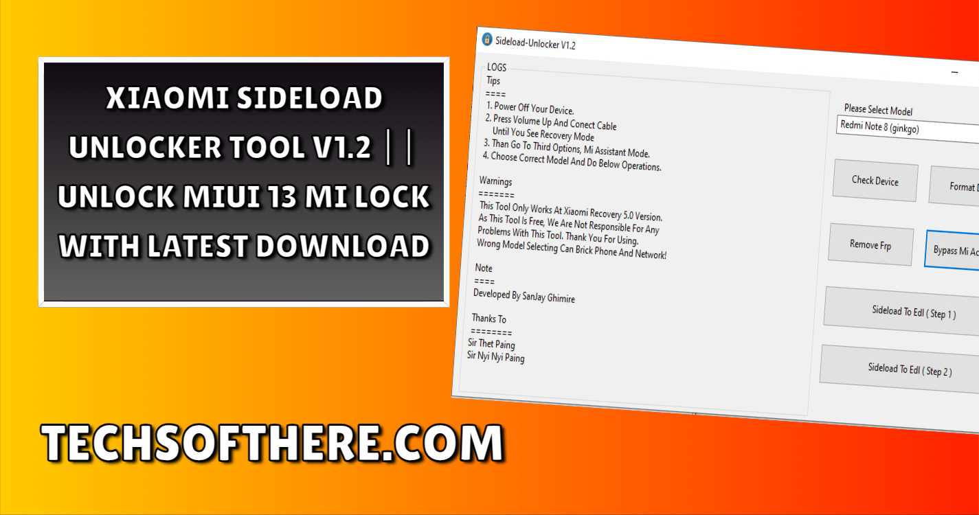 Xiaomi Sideload Unlocker Tool v1.2 || Unlock MIUI 13 MI Lock with Latest Download