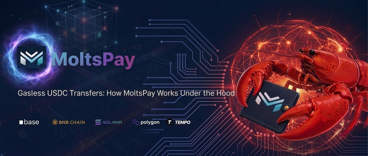 Gasless USDC Transfers: How MoltsPay Works Under the Hood