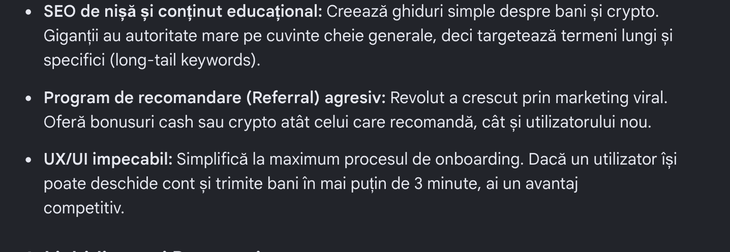 Cum sa cresti un website care concureaza cu Binance sau Revolut?
