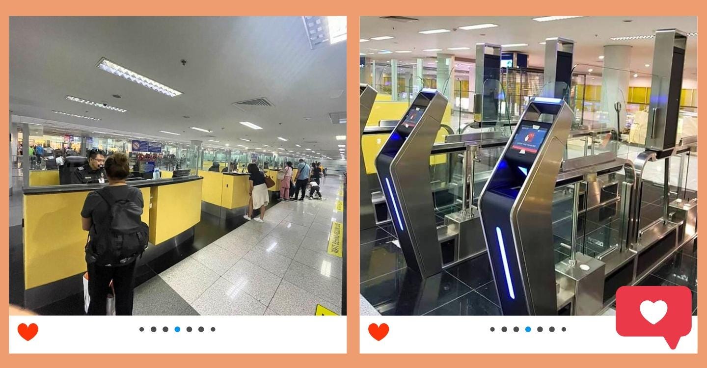 Filipino E-Gates Users in Airports Will No Longer Be Provided with Arr