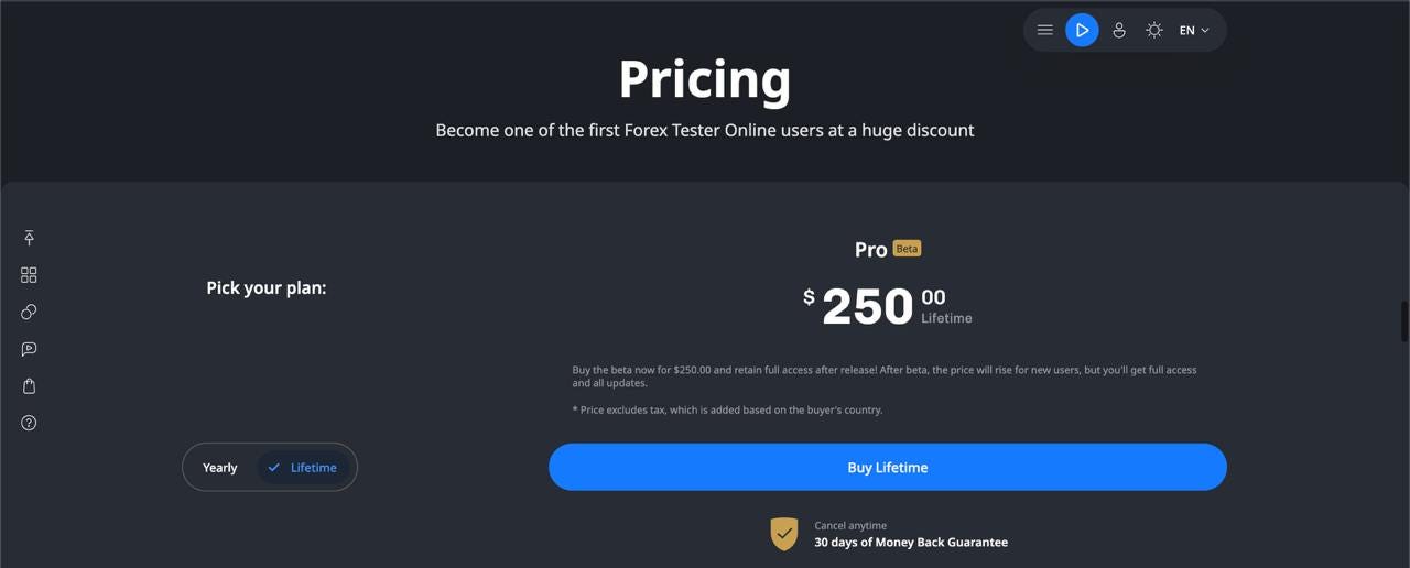 FTO pricing