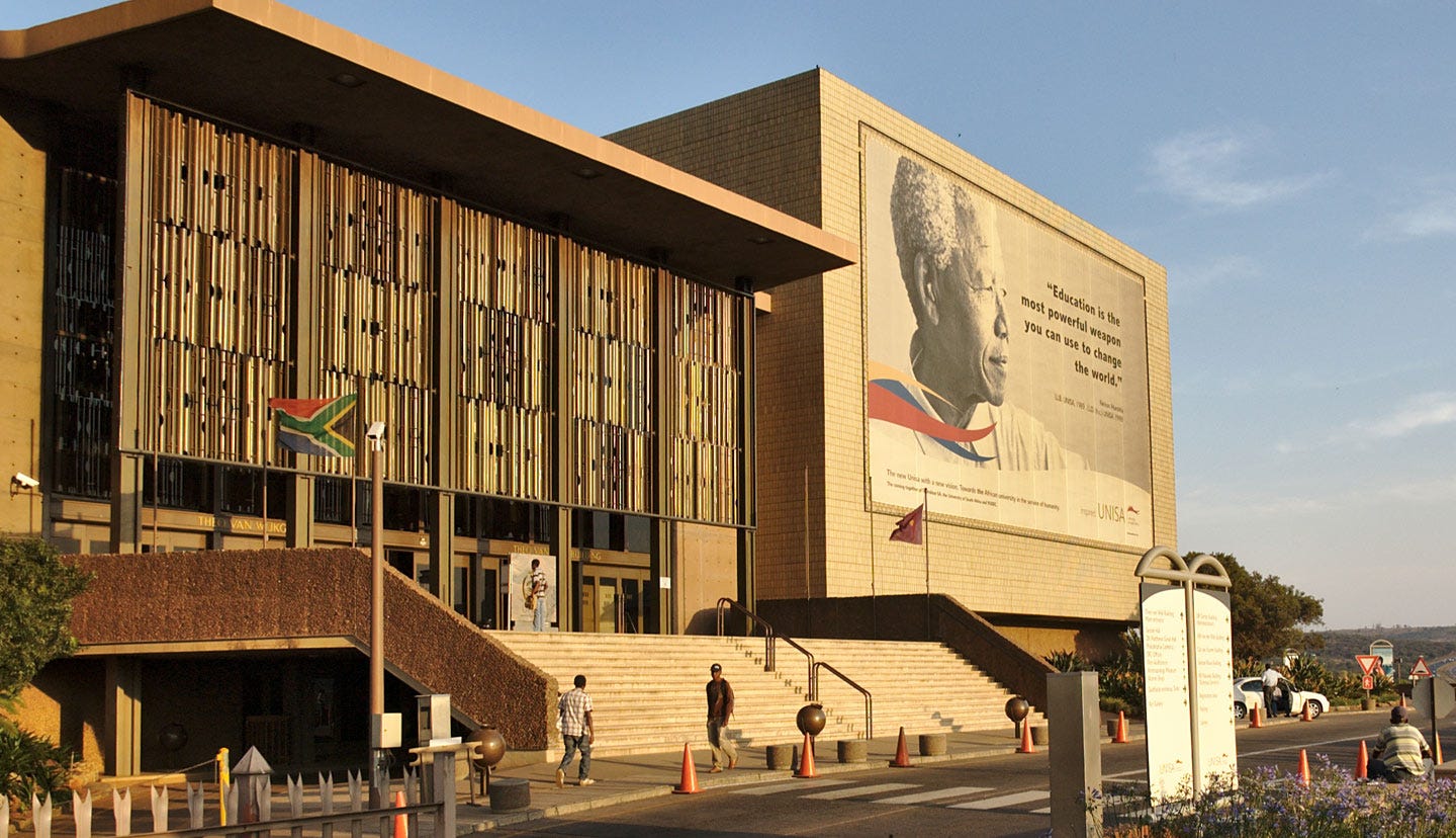 University of South Africa UNISA: The African Renaissance; Decolonial