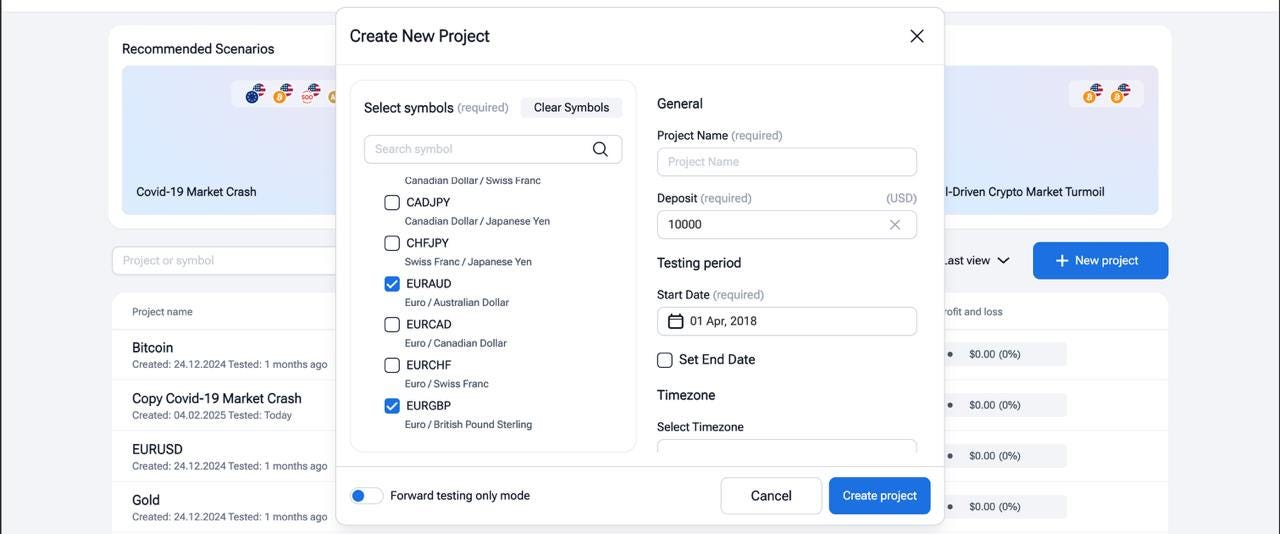 create project fto