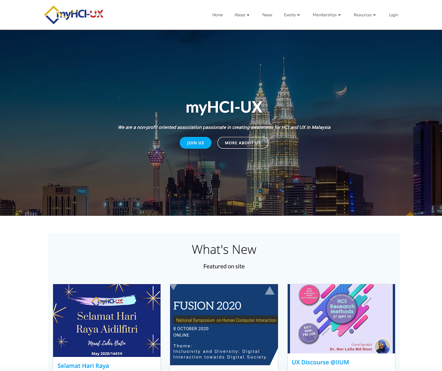 Kuala Lumpur ACM SIGCHI Chapter Website