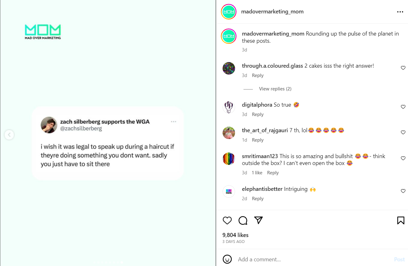 Sharing user-generated content increases a brand’s engagement.