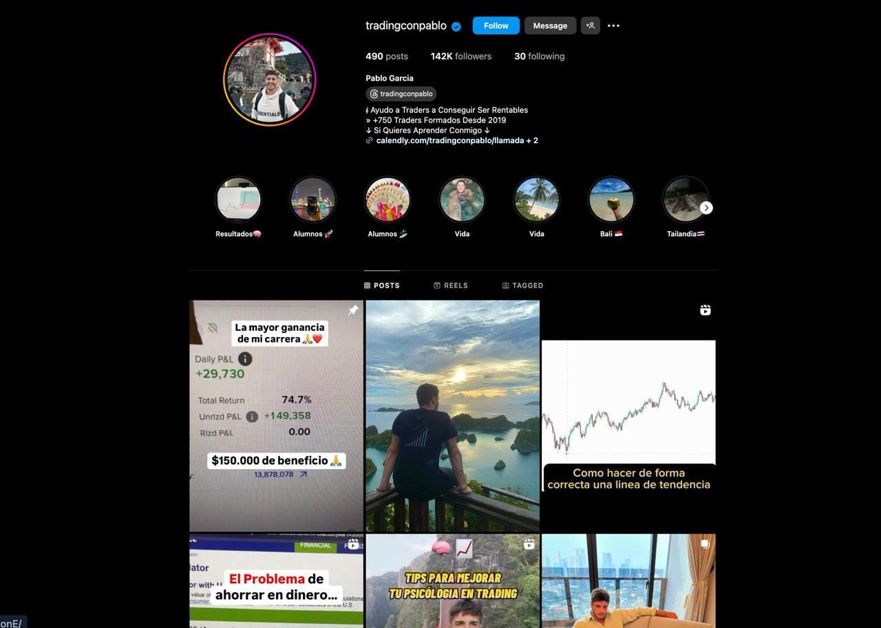 Spanish Forex traders on Instagram: Pablo Garcia