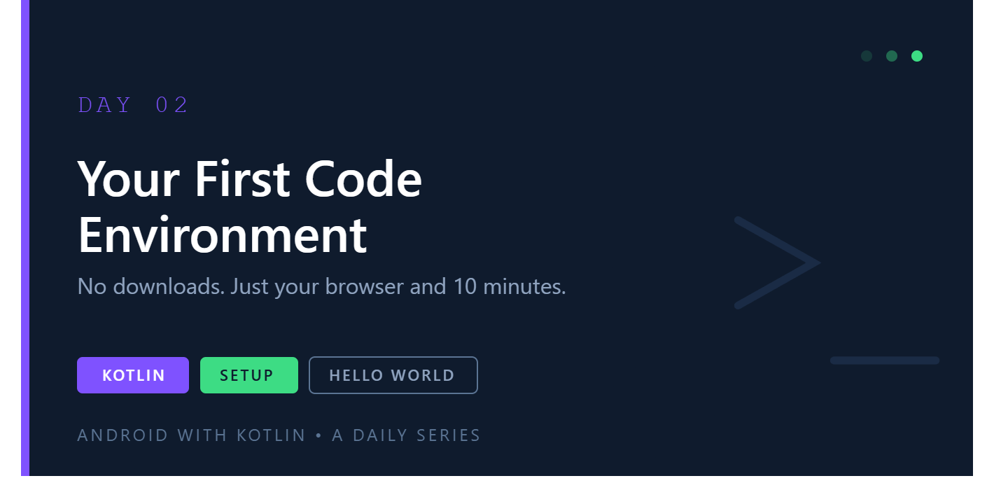 Day 2: Setting Up Your First Coding Environment (No Downloads Required)