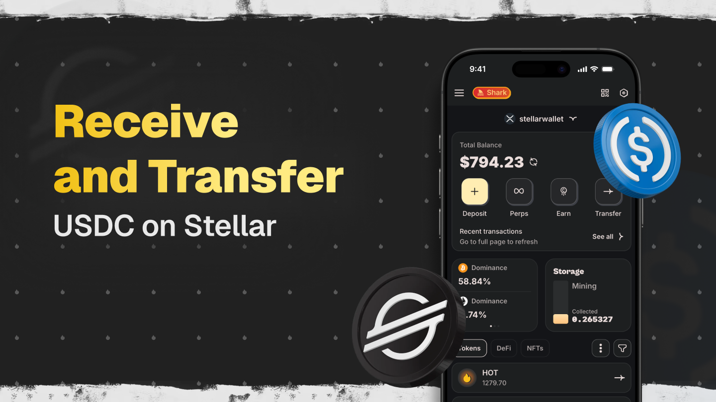 How to Receive and Send USDC on Stellar: Easy Step-by-Step with HOT Wallet