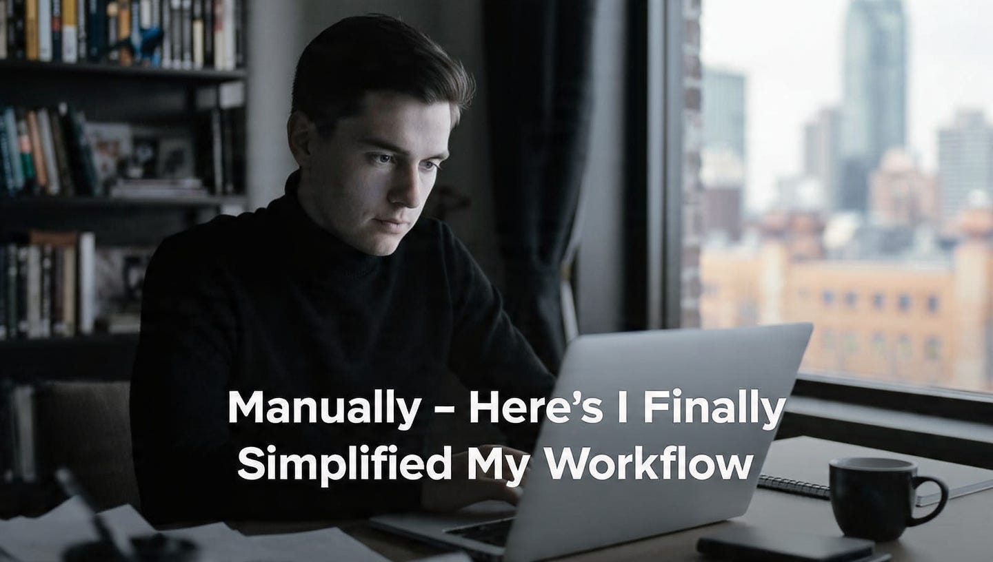I Spent Years Gathering Data Manually — Here’s How I Finally Simplified My Workflow