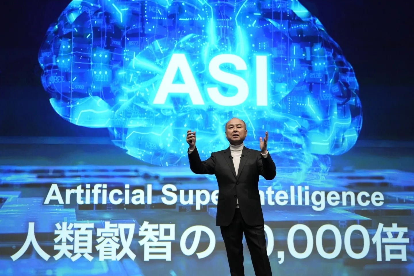 Masayoshi Son’s 10,000 IQ gamble: buying a God-like AI for humanity