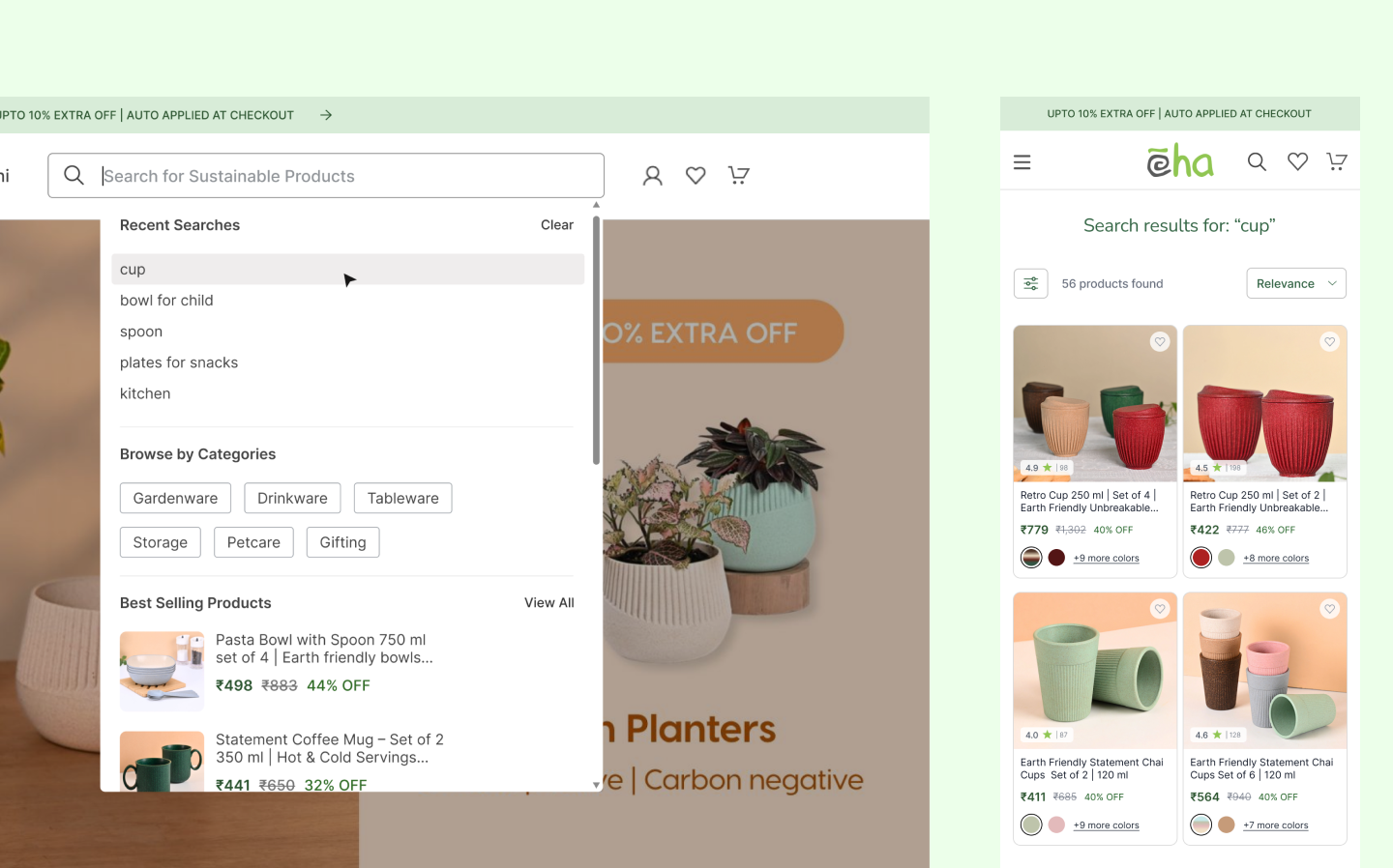 Enhancing Product Discovery and Search Experience for Eha: A UX Case Study