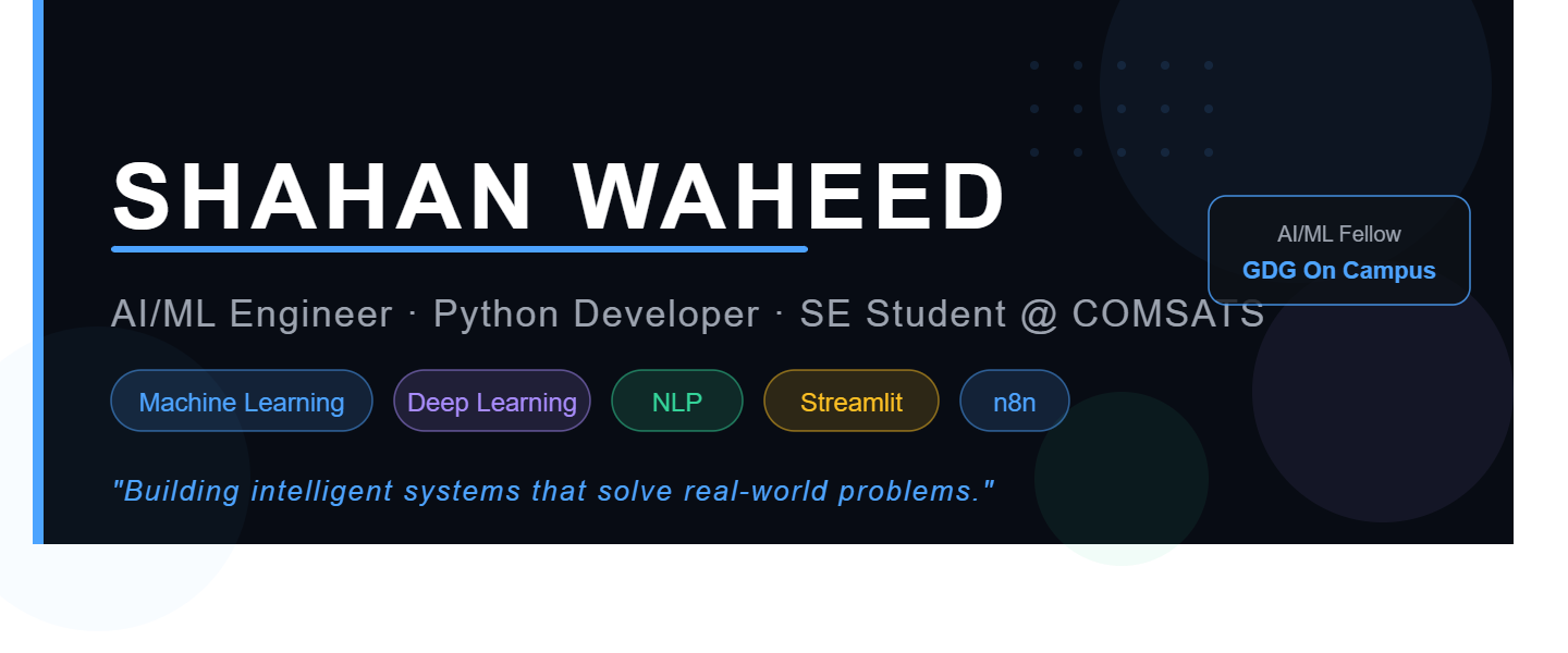 My AI/ML GDG On Campus Fellowship Journey
