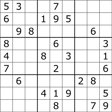 Sudoku Board — By Tim Stellmach, CC0