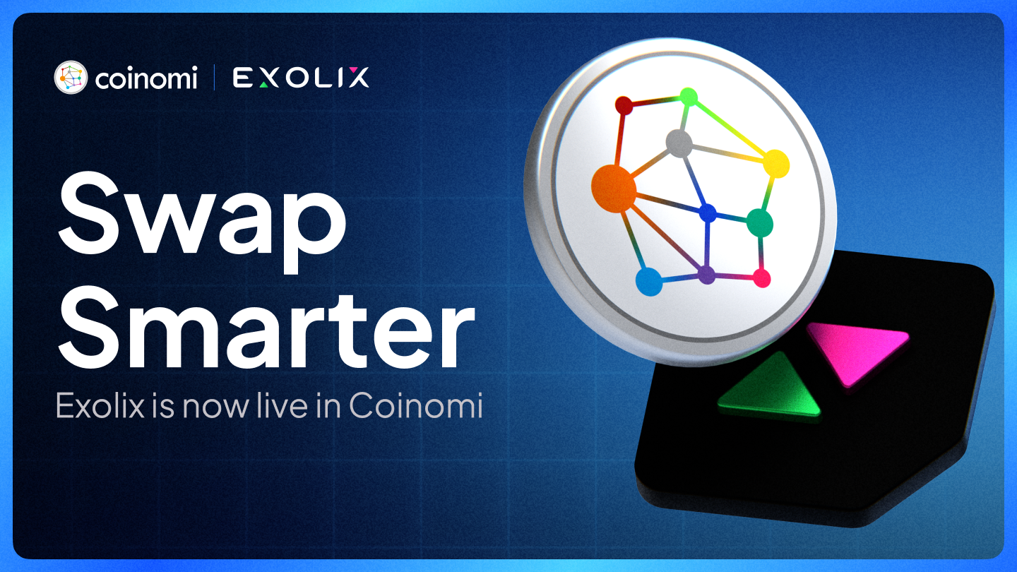Coinomi x Exolix: Instant Crypto Swaps with No Registration Required