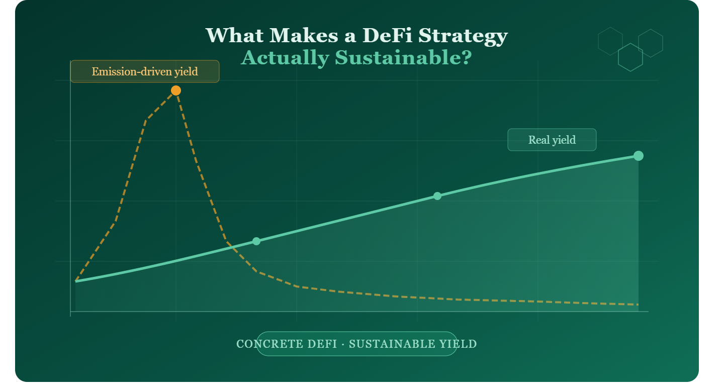 What Makes a DeFi Strategy Actually Sustainable?