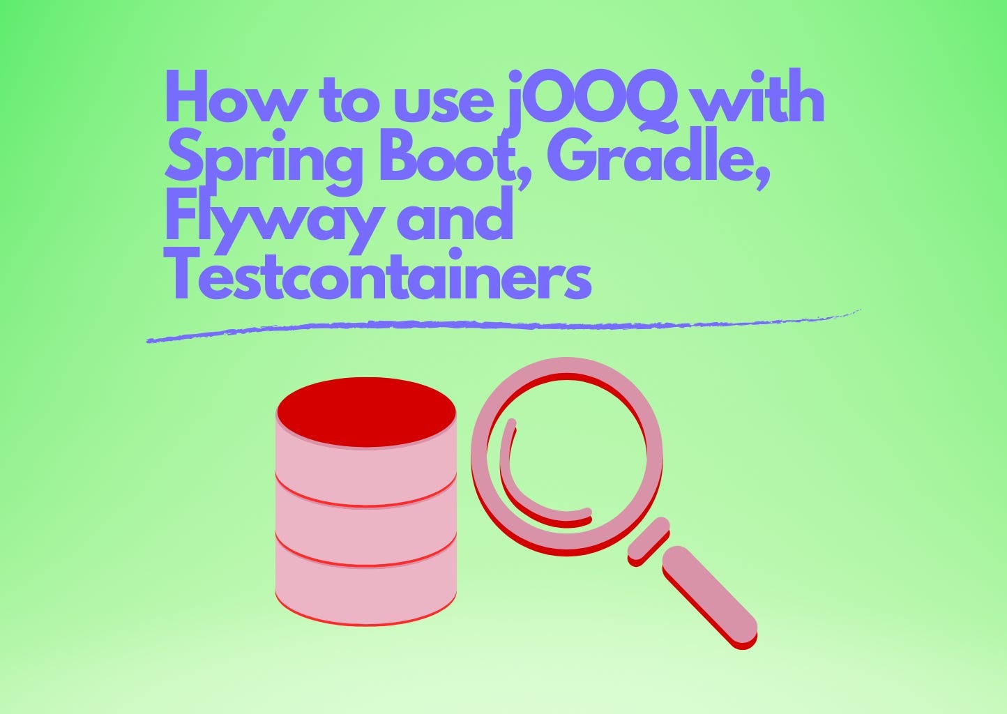 How to use jOOQ with Spring Boot, Gradle, Flyway, and Testcontainers