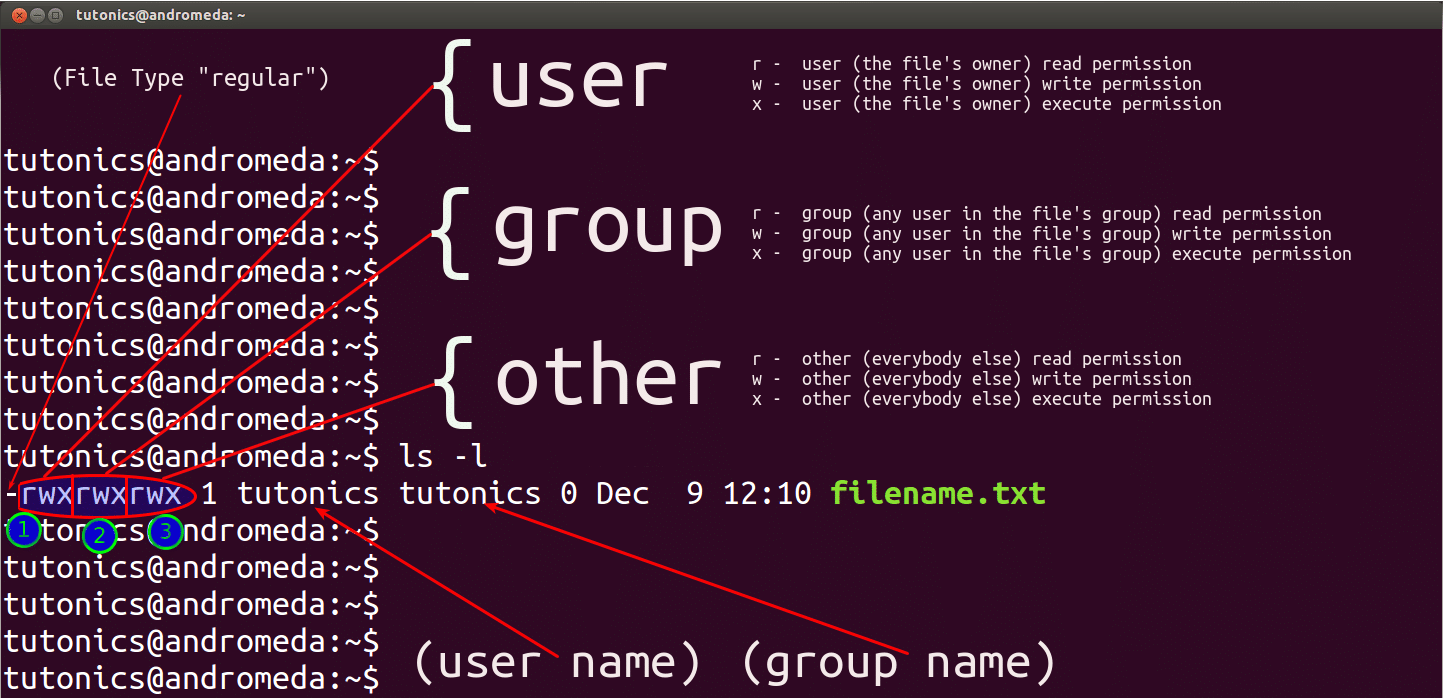 FILE PERMISSIONS AND OWNERSHIP