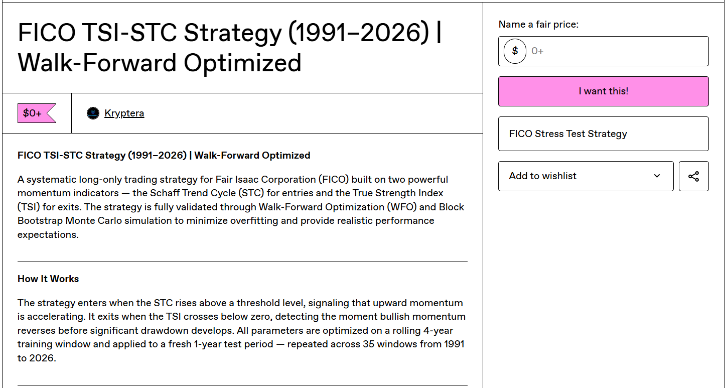 The Strategy That Refused to Overfit