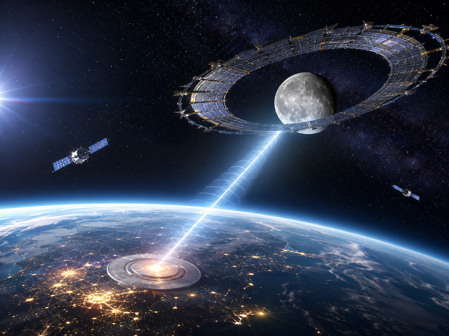 Did You Know…A Giant Solar Belt… Around the Moon-!