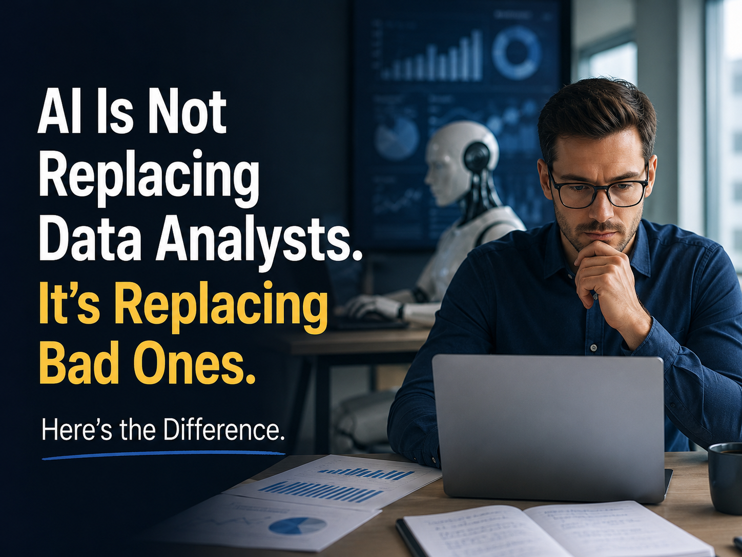AI Is Not Replacing Data Analysts. It’s Replacing Bad Ones. Here’s the Difference.