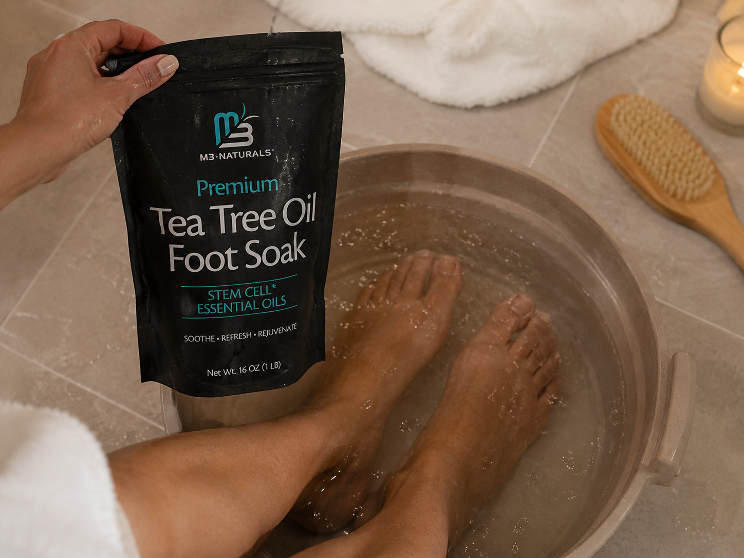 Why I Keep Going Back to M3 Naturals Tea Tree Oil Foot Soak After Long and Exhausting Weeks