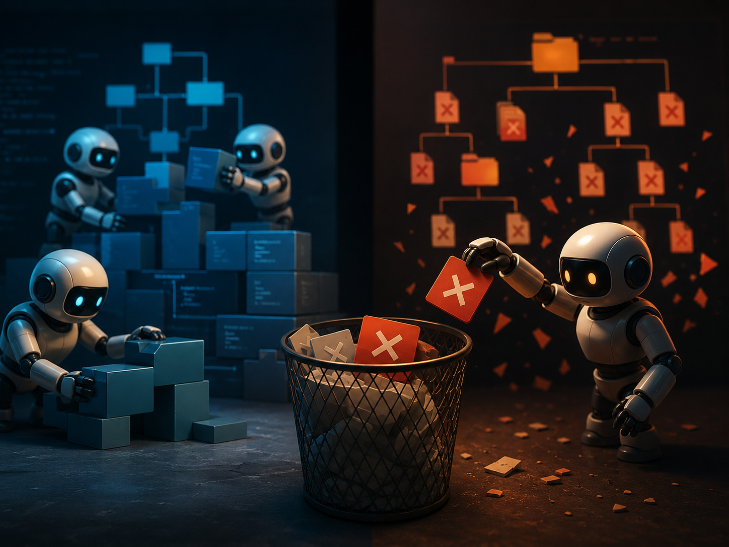 I Let Four AI Agents Refactor Our Legacy Monolith Overnight — One of Them Deleted The Tests