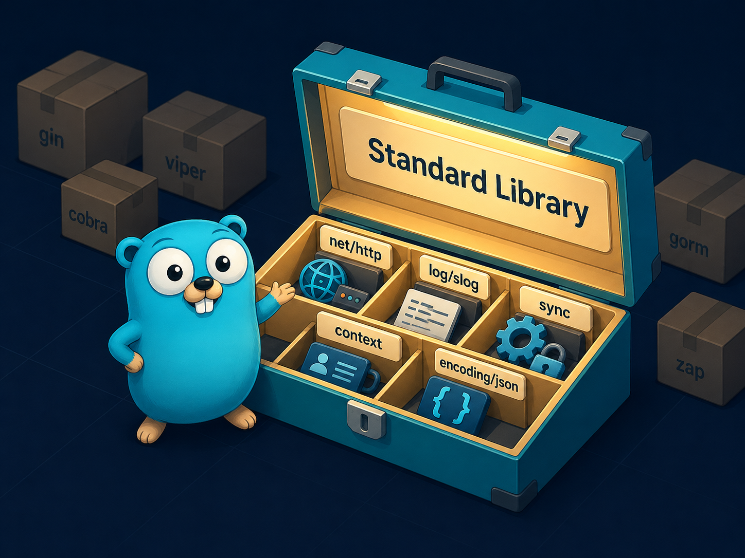 I Stopped Reaching for Go Frameworks. The Standard Library Was There All Along