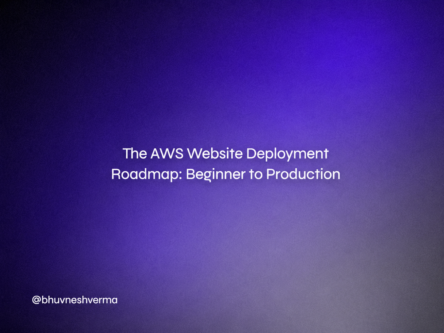 5 Ways to Deploy a Website on AWS: From Beginner to Production Scale
