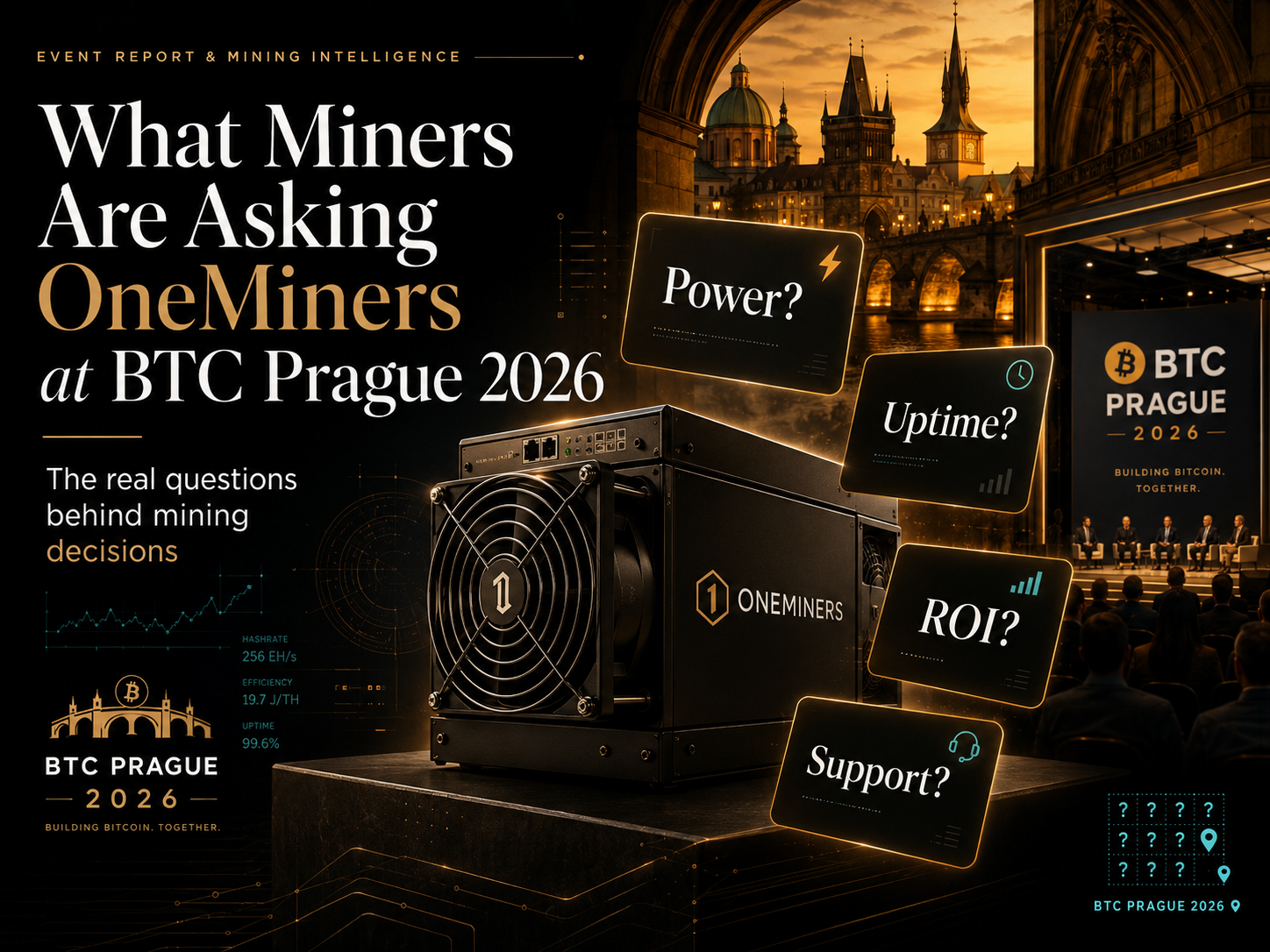 What Miners Are Asking OneMiners at BTC Prague 2026
