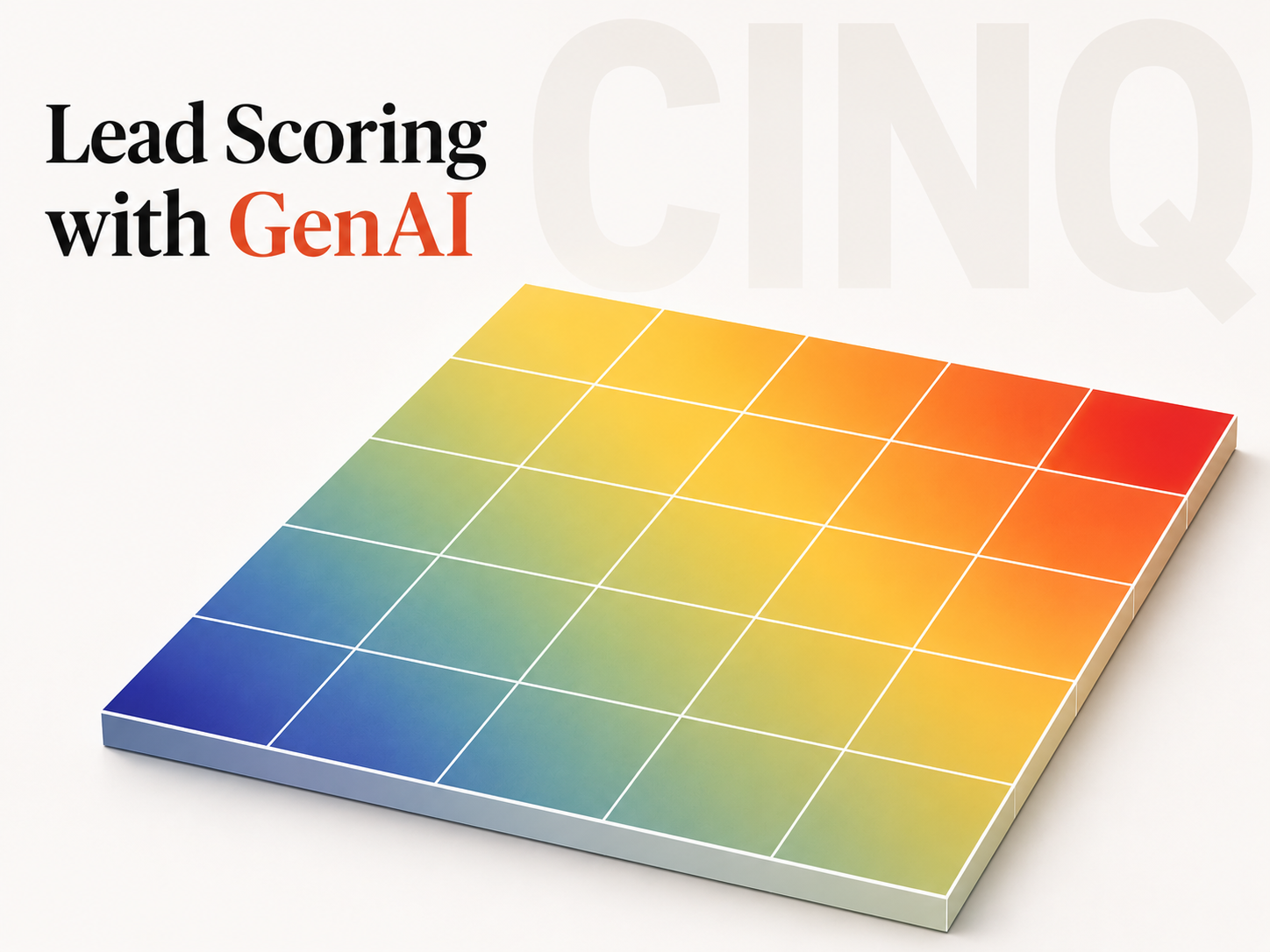 How can you possibly use GenAI for lead scoring — and what’s “five” in French?