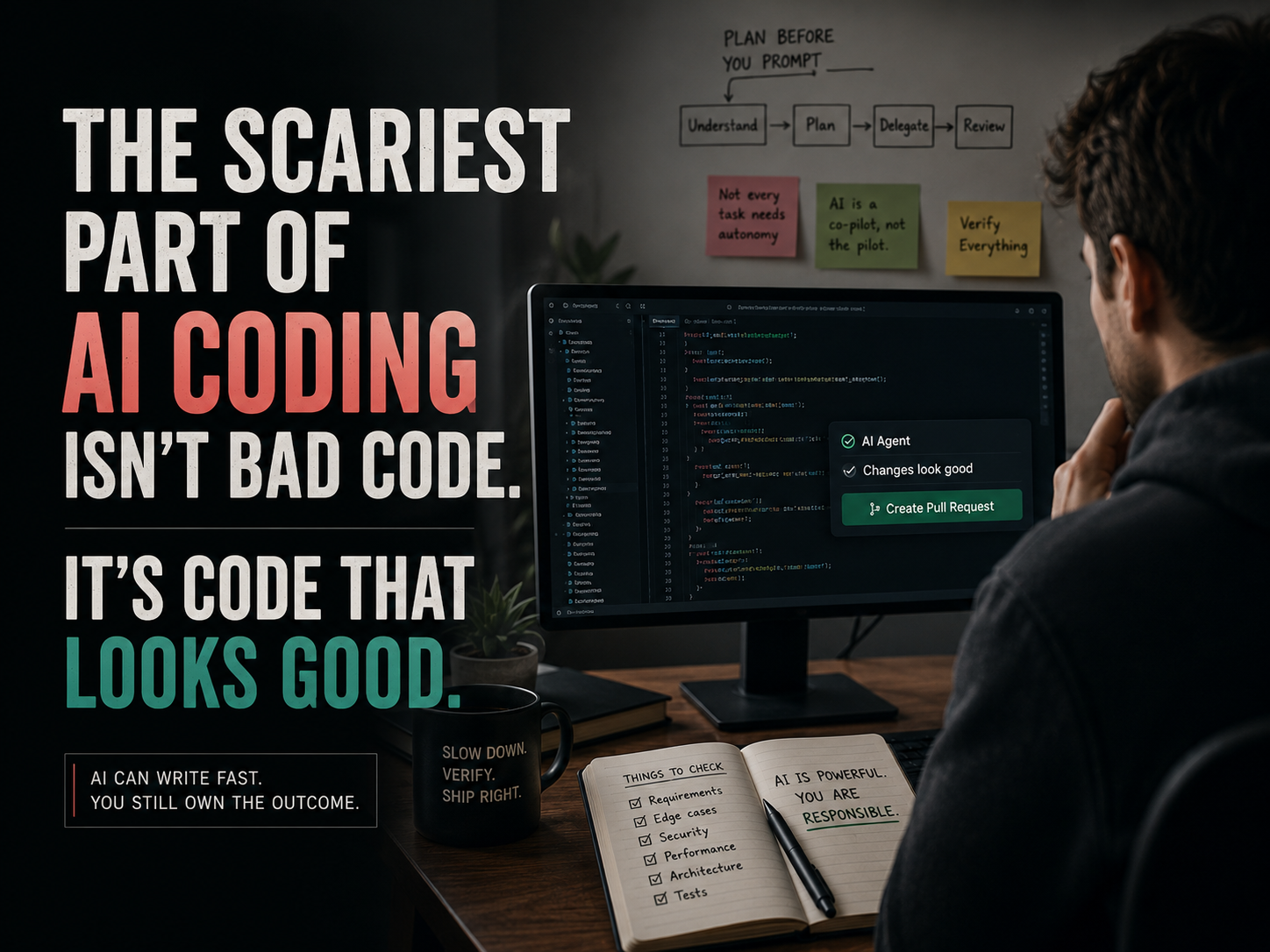 The Scariest Part of AI Coding Isn’t Bad Code. It’s Code That Looks Good.