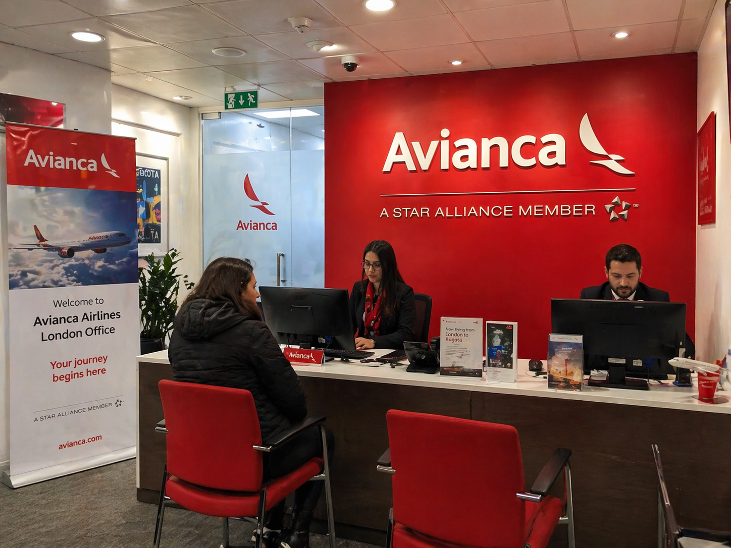 Avianca Airlines London office +1–833–641–1988