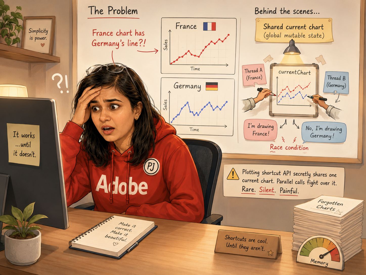 How Germany’s Line Ended Up on France’s Chart
