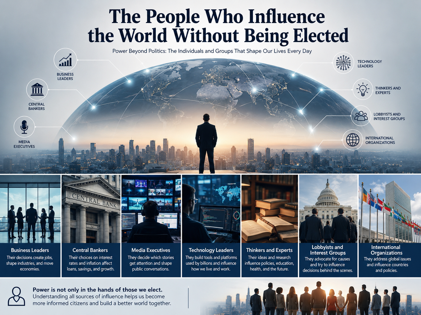 The People Who Influence the World Without Being Elected The People Who Influence the World Without Being Elected