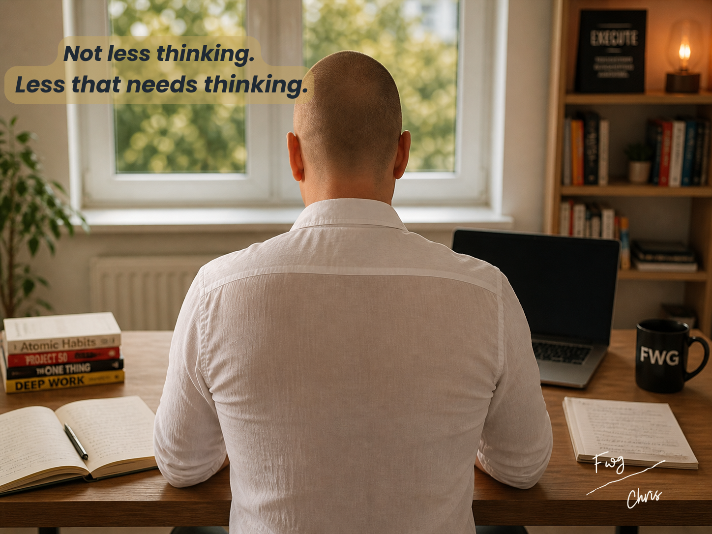 Writing Doesn’t Build Leverage. Thinking Does.