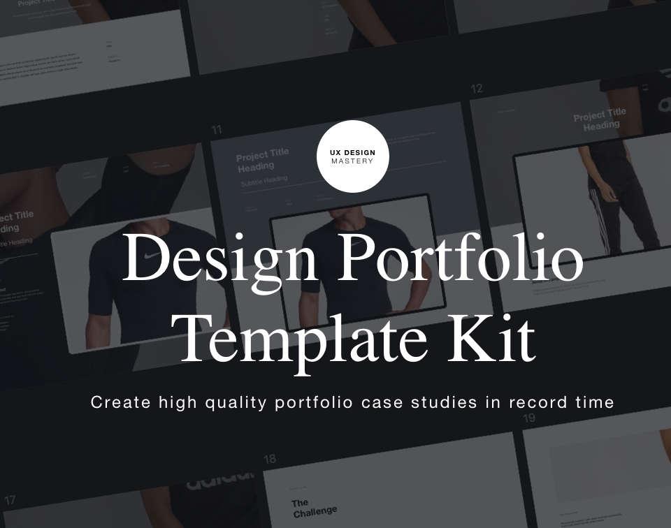 design stories ux case study template