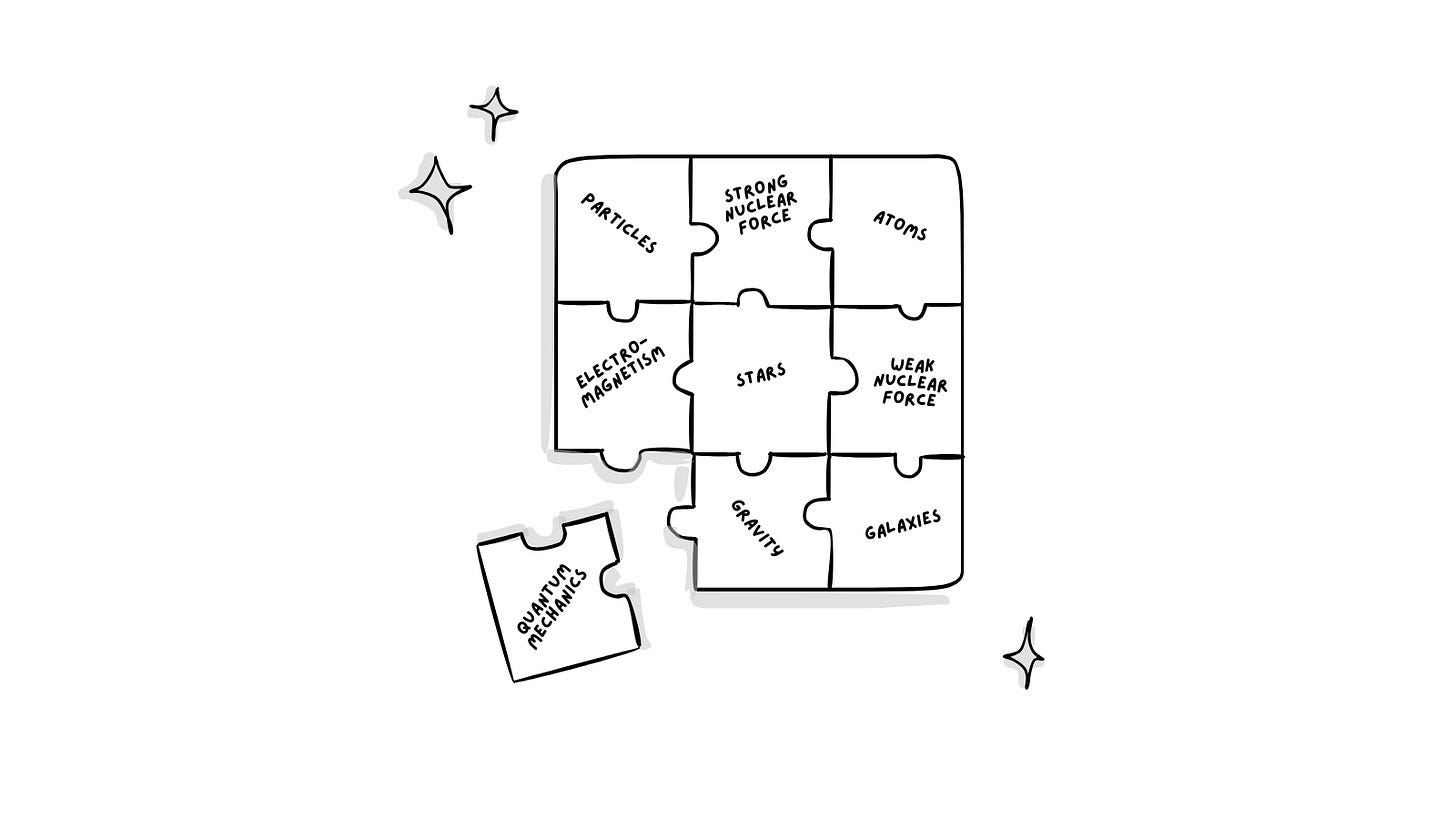 An Intelligible Universe and the Missing Piece
