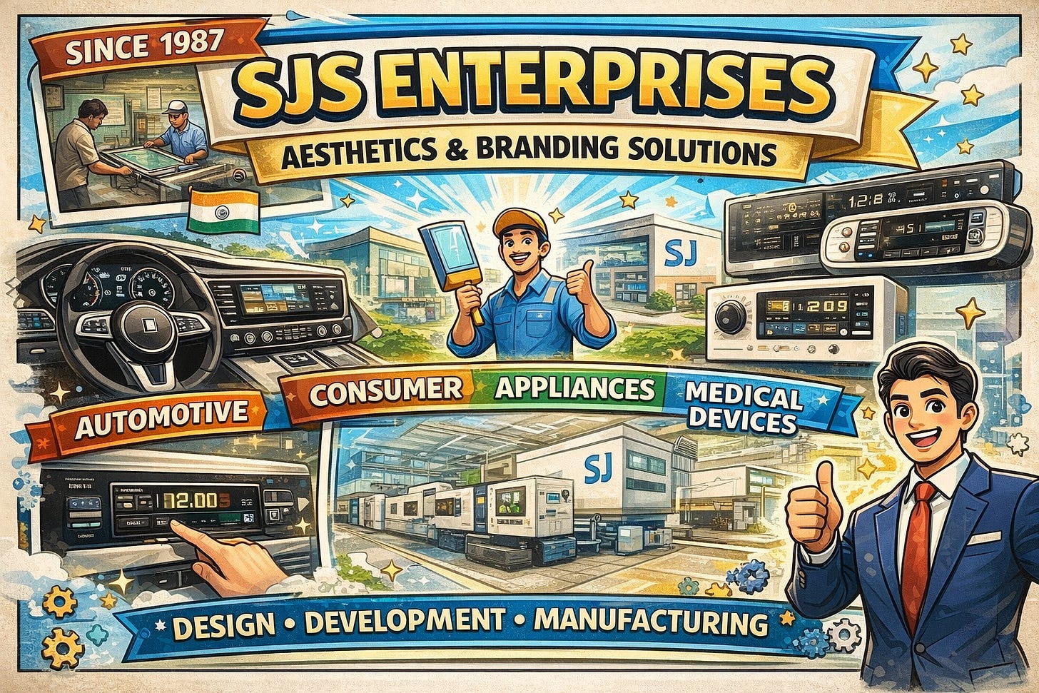 SJS Enterprises Ltd: The Aesthetics Company Behind Your TVS, Tata & Samsung Products