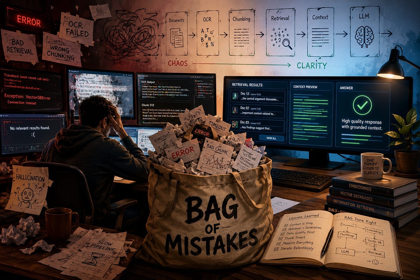I Thought RAG Would Be Easy. Then Came the BAG of Mistakes.